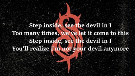 devil and i lyrics